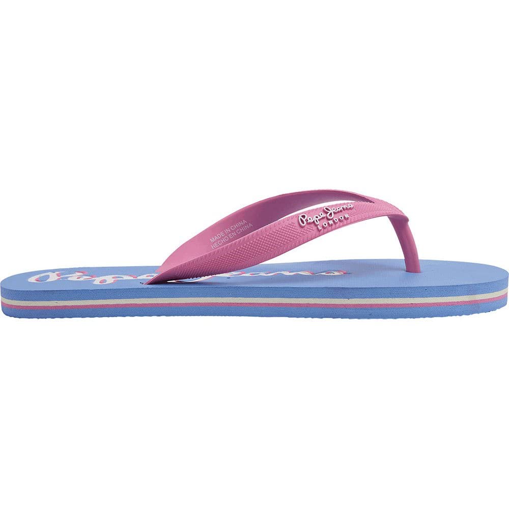 Pepe Jeans Bay Beach Classic Brand W, Sandalias de Tiras Mujer