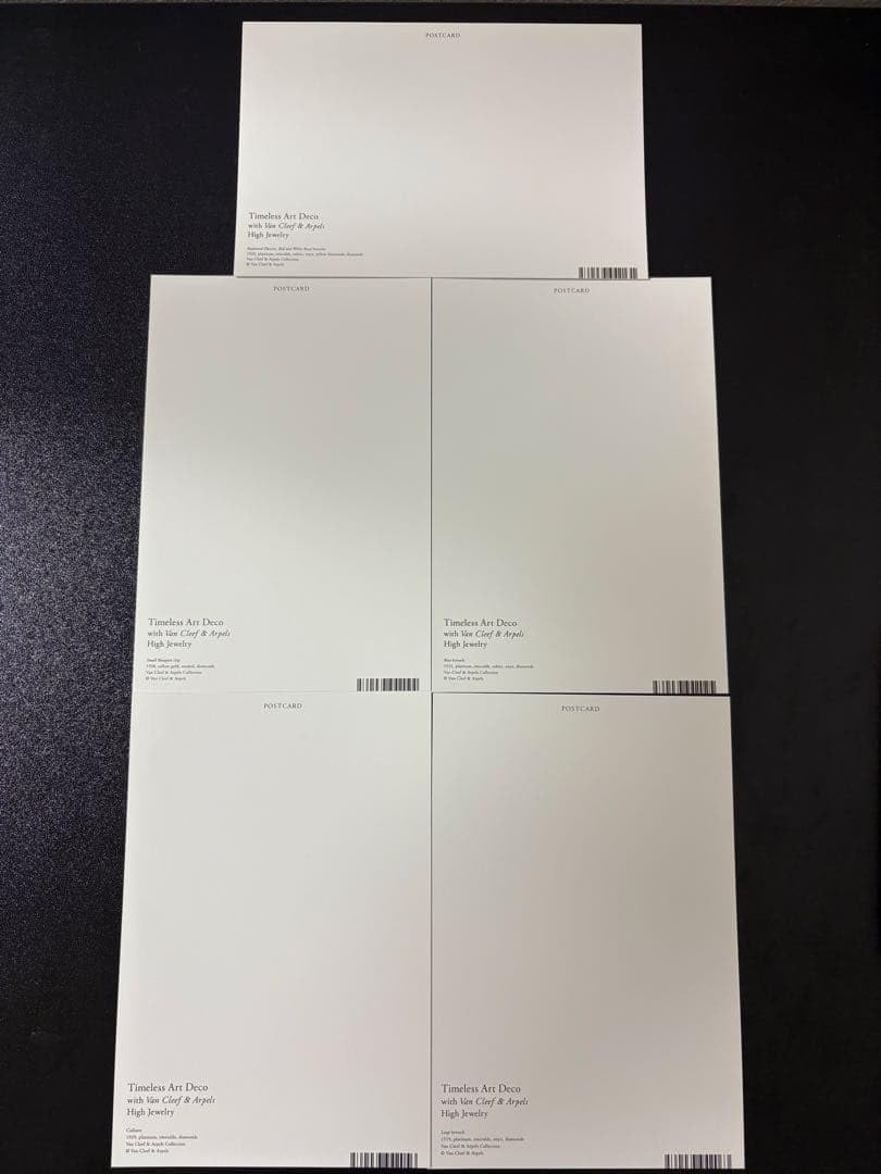 Amazon | 永遠なる瞬間 ヴァンクリーフ&アーペル 展覧会 ポストカード