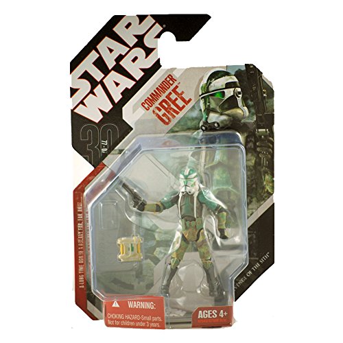 Star Wars Saga 2008 30th Anniversary Wave 1 Action Figure Commander Gree
