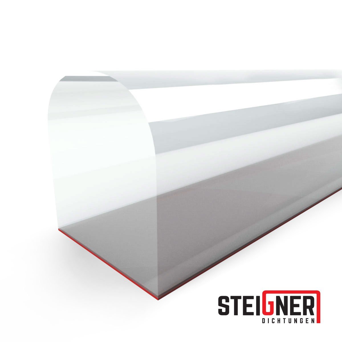 STEIGNER 100 cm Umbral de Acrílico de la Cabina de Ducha – SDD03 Altura 10 mm – Umbral Protección Contra la Fuga del Agua