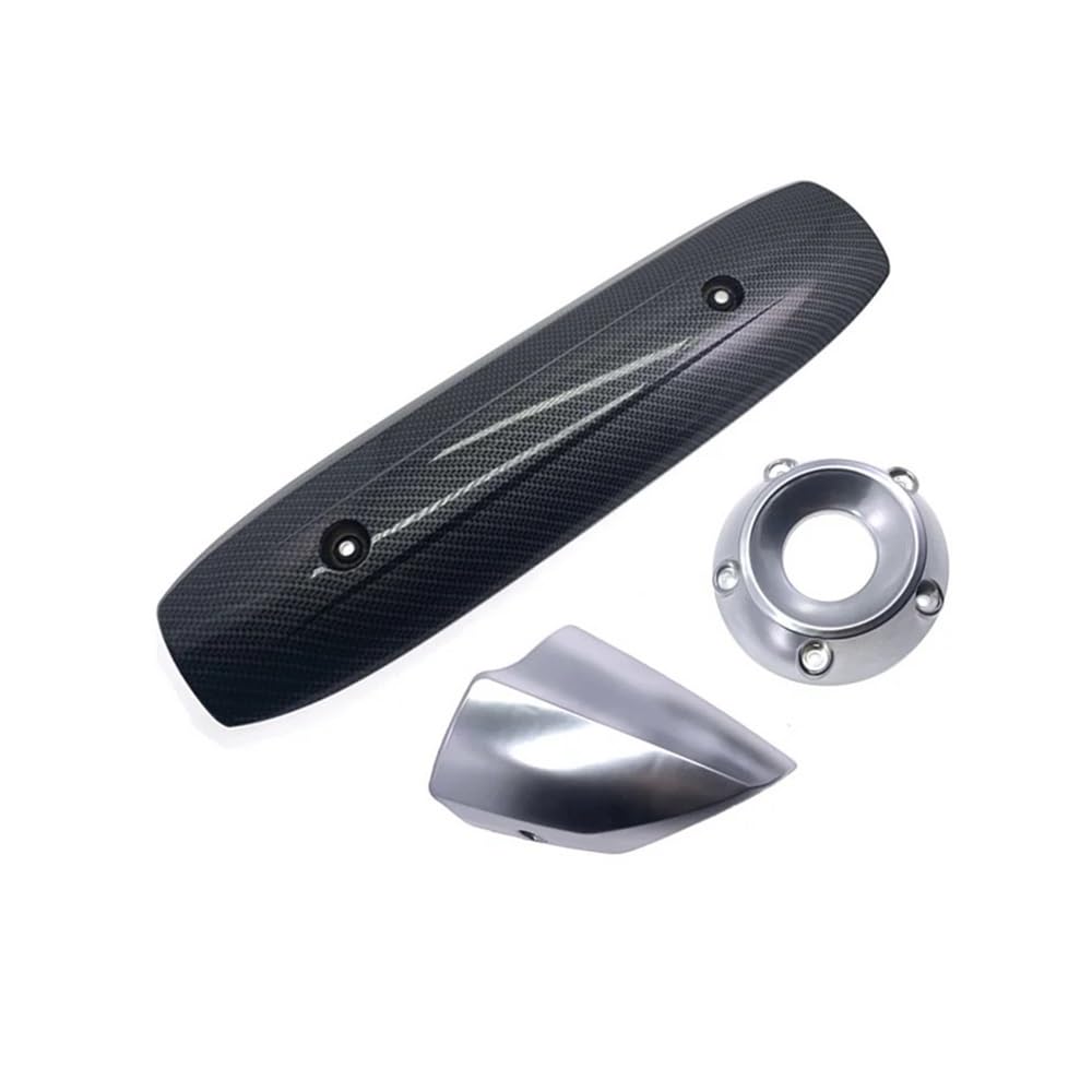 scudo termico scarico Per TMAX 530 TMAX530 Tmax530 2013-2016 Moto Silenziatore Di Scarico Protezione Della Protezione Della Copertura Del Silenziatore Di Scarico