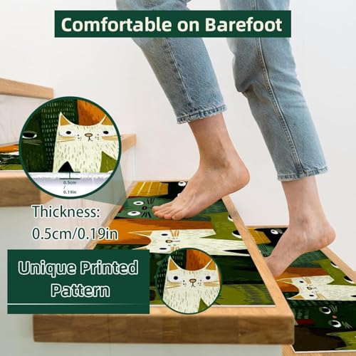 Tapis d'escalier antidérapants pour éviter les chutes des aînés et bébés - 3