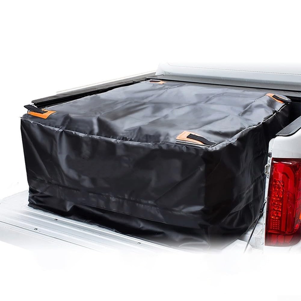 para carga de Camioneta 600D Negra al Clima para carga de Camioneta(Black 130 * 102 * 56cm)