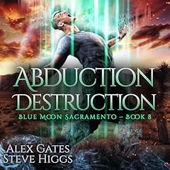 Diseño de la portada del título Abduction Destruction