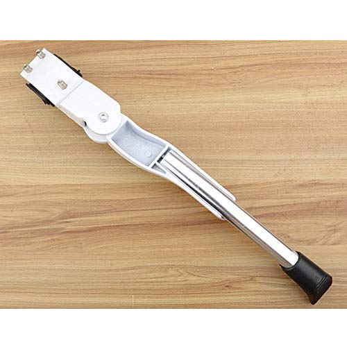 Sirwolf Adjustable Bicycle Kickstand For 24-29 Inch Bike Kickstand Mountain Bike Aluminium Alloy Premium Steel Kickstand Bicycle Riding Equipment (White) #TOP1