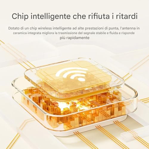 Hogvinnatil Adaptador de audio inalámbrico, receptor inalámbrico portátil para casa y coche | Dispositivo de audio multiusos para gimnasio y uso diario para todos - imagen 9