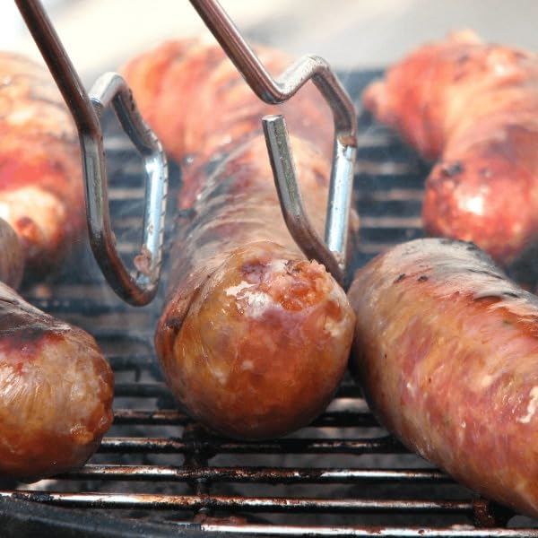 Miniatura 2 de Paisa Salchicha de chorizo estilo argentino 100% carne natural, alta proteína baja en carbohidratos, keto, sin gluten (paquete de 4-20 chorizos en