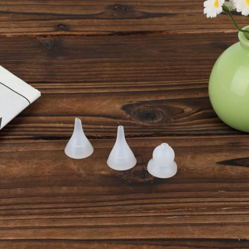 Image of 3 Pcs Nasal Aspirator Replacement Tips, Silicone Replacement Parts for Baby & Toddlers Compatible with GROWNSY Watolt LittleTora HEYVALUE Cocobela HailiCare KIDIRA TEQIN X-Bosak