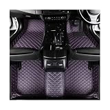 para Toyota para Prado 150 2010 2012 2014 2016 2018 Juego Completo Personalizado RHD Alfombrillas Cuero Suelo Coche Alfombra Impermeable Los Pies(H)