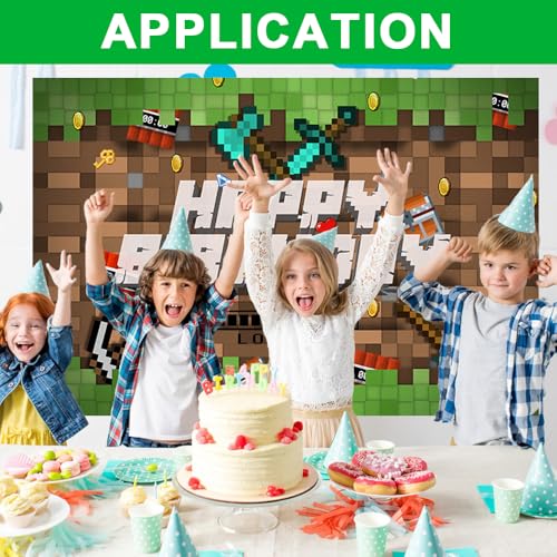 High-Res Sandbox Party Backdrop