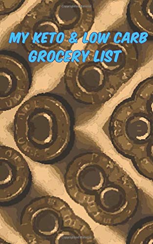 Keto & Low Carb Grocery List: A Weekly Shopping List and Meal Planner (Pattern)