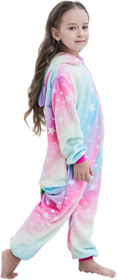 Kids Unicorn Costume Animal Pajamas Halloween Cosplay Xmas Gifts - Image 2