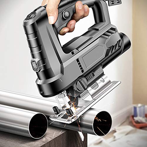 Tarose 10-Piece T118G 3 Inch 32 Tpi Assorted T-Shank Jig Saw Blades Set For Cutting Metal #TOP6