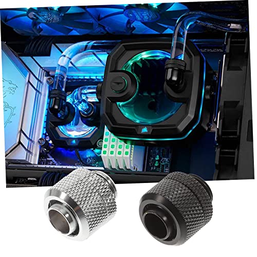 Conectores de compresión SHINEOFI 2 Series para refrigeración líquida de PC 4 piezas 5