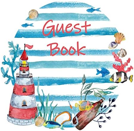 Guest Book, Visitors Book, Guests Comments, Vacation Home Guest Book, Beach House Guest Book, Comments Book, Visitor Book, Nautical Guest Book, ... Guest Book, Bed & Breakfast (Hardback)