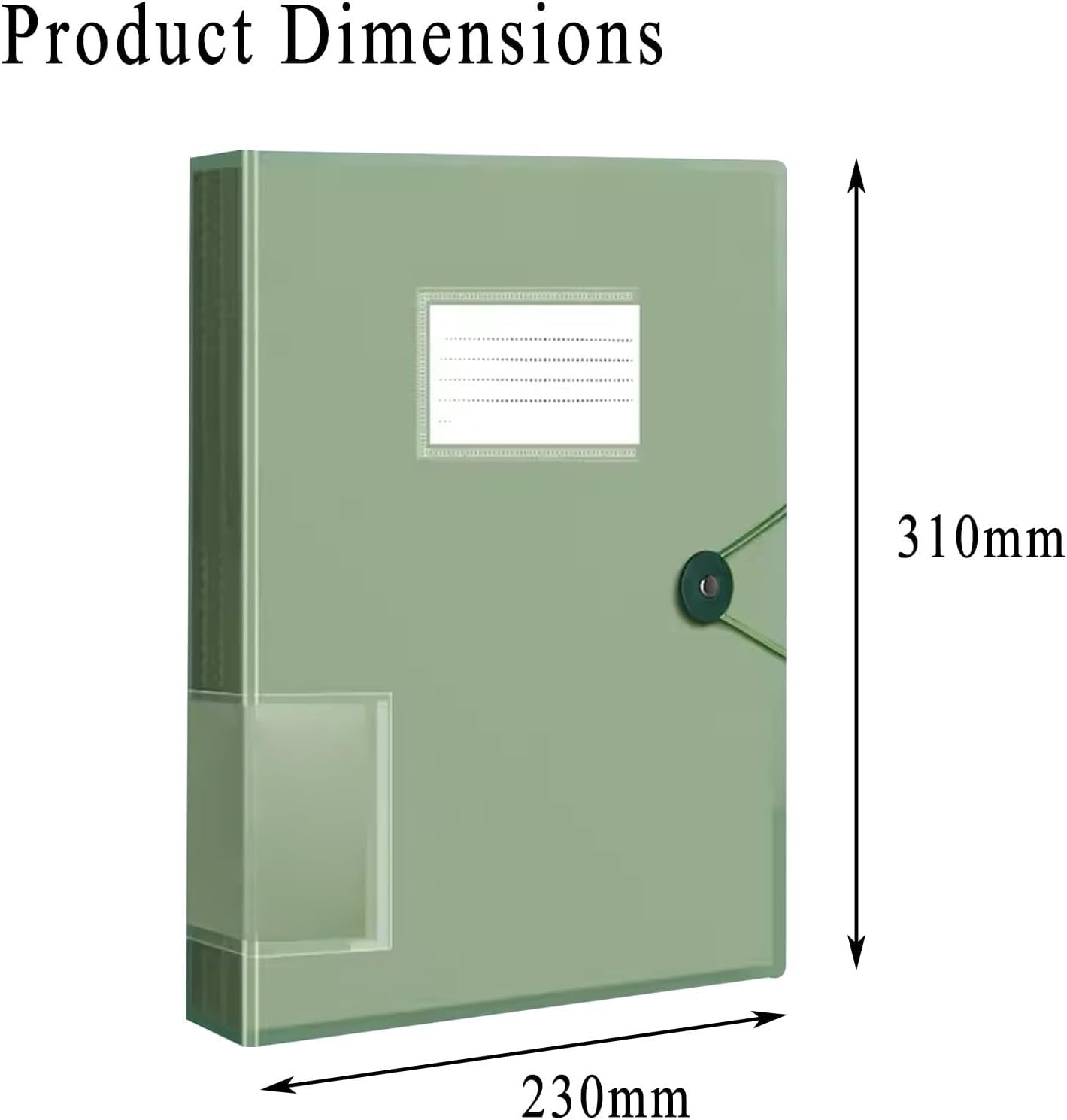 Aktenordner, Ordner for Dokumente, Ordner, 2 Stück, Sichtbuch-Aktenordner mit 80 Fächern, A4-Dokumentenprojekt-Präsentationsordner