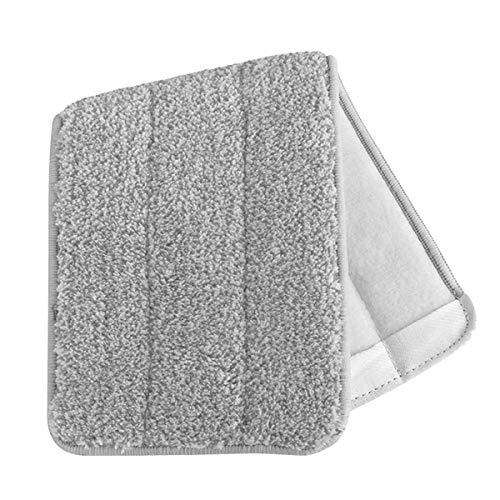 YORK Flat Squeeze Reusable Microfiber Pad Refill for Flat Bucket Mop, Pad Size - 32cm x 12cm, Easy to Attach, Easy Clean, Machine-Washable -Suitable for Floor Cleaning for Home, Office (Grey Color) (B08XQNC3C3) Amazon Price History, Amazon Price Tracker
