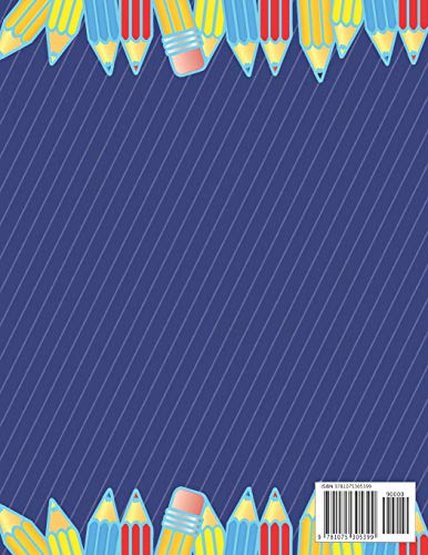 Learn To Write In Spanish: 8.5 x 11 120 Page Preschool & Kindergarten Spanish Primary Practice Handwriting Workbook for Children & Kids - Image 2