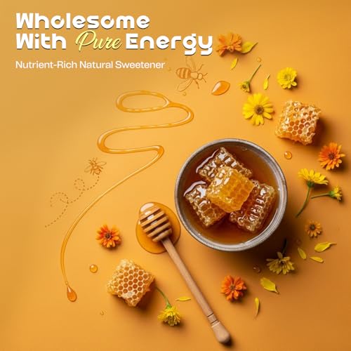 Bonjour Raw Honeycomb miel cruda con panal 16oz miniatura 3
