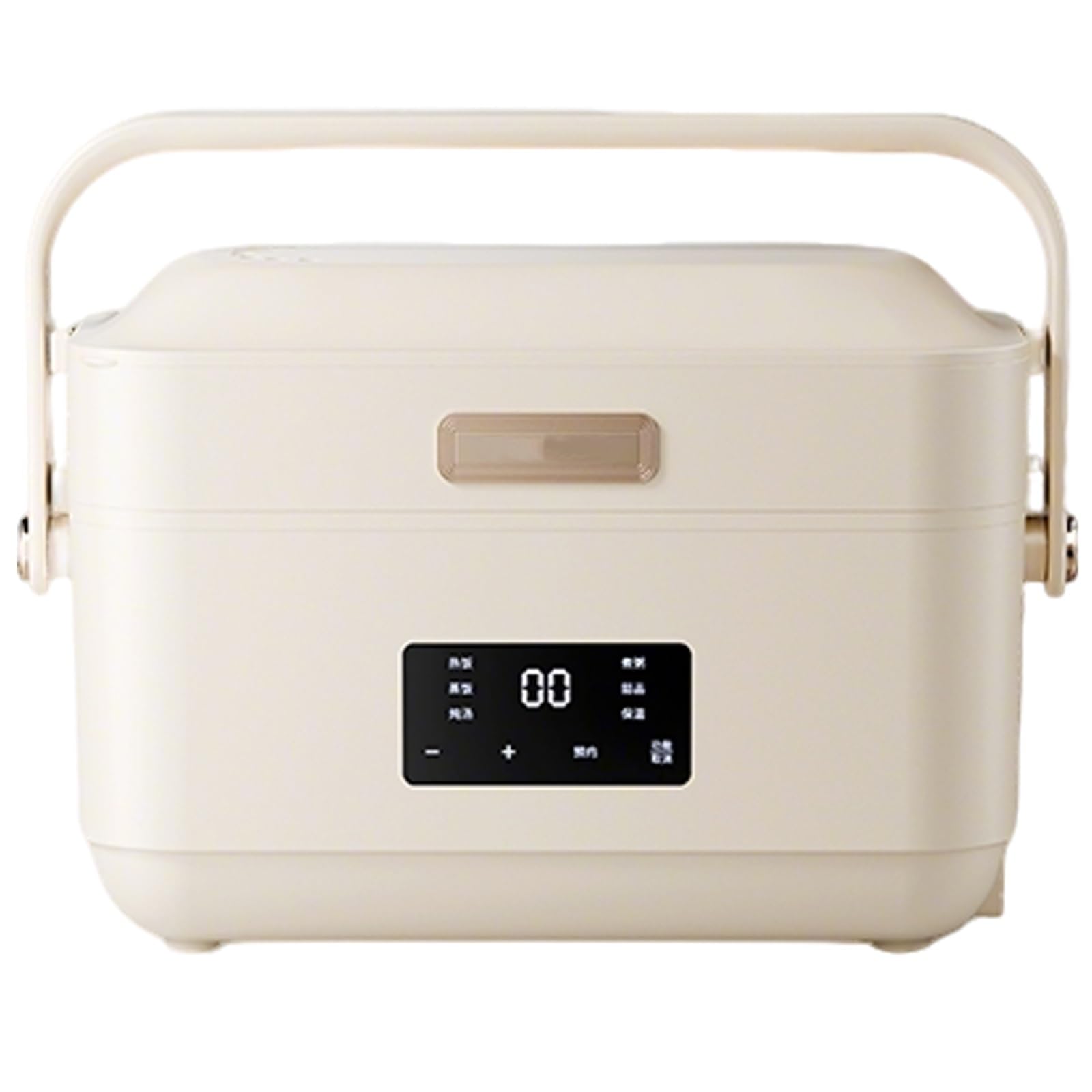 Scatola For Il Pranzo Autoriscaldante Con Riscaldamento E Isolamento Integrati For Cuocere Il Riso E Riscaldare Le Pietanze. 220V/270W.(White)