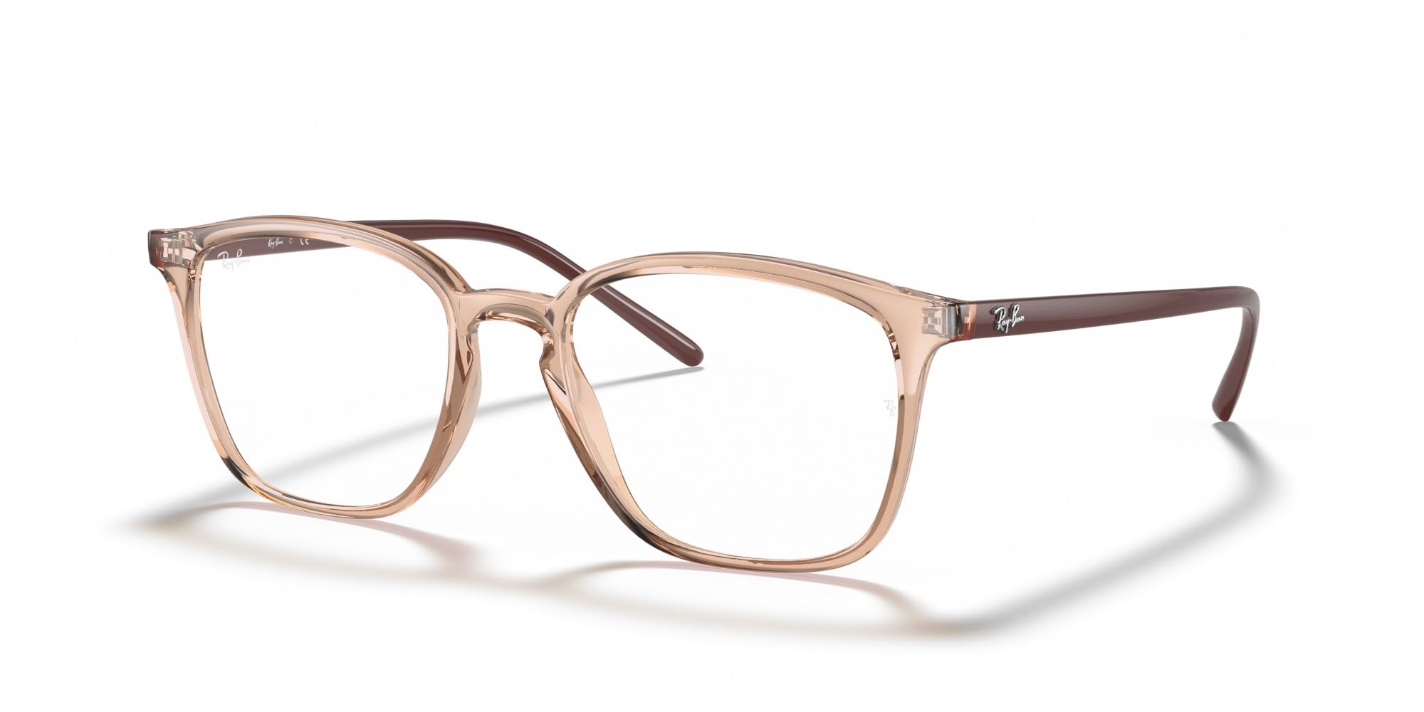 Ray-Ban Rx7185 kwadratowe oprawki do okularów korekcyjnych