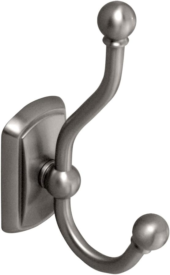 Gatco 581 Austin Wardrobe Hook, Satin Nickel Robe Hooks