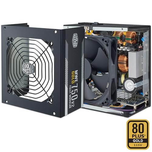 Cooler Master MWE Gold 750W V2 ATX 3.1 Fuente de Poder miniatura 5