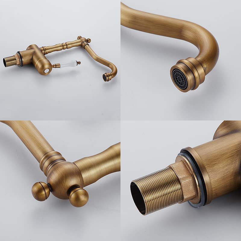 Robinet évier cuisine mitigeur eau chaude froide robinets pour vasque - 6