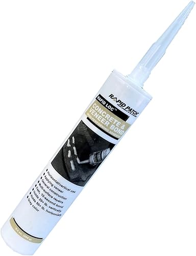 Rapid Loc - Adhesivo de chapa de hormigón y chapa, adhesivo de chapa de piedra, exterior o interior, impermeable, ideal para piedra, azulejos,