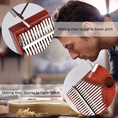 Kalimba 17 Clés Thumb Piano Africain Percussions avec Recueil de Chants Sac de Rangement Marteau Tuner pour Mbira Sanza… - Les Beatles, Paul McCartney, John Lennon, RIngo Starr, George Harrison Kalimba 17 Clés Thumb Piano Africain Percussions avec Recueil de Chants Sac de Rangement Marteau Tuner pour Mbira Sanza… – Image 5