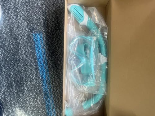 【シュノーケルセット】Findway マスク＆スノーケルセット シュノーケル 曇り止め&UVカット 強化ガラス シリコン製 超コスパ 装着簡単 耐衝撃 高透過率 高密着性 ２点セット