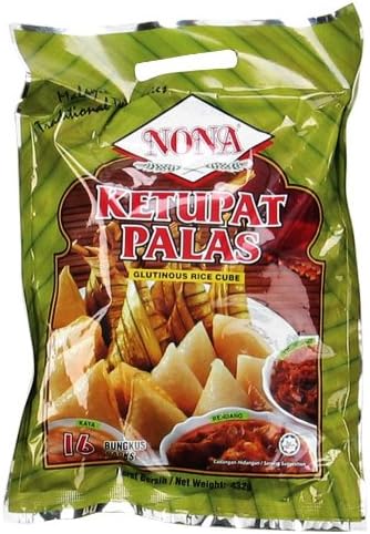 Nona Glutinous Rice Cube (Ketupat Palas), 15-Ounce (Pack of 4)