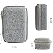 Hard Case Cover for Yoto Mini Player, Storage Holder Case with Mesh Pocket for Kids Audio Music Accessory Card (Grey)