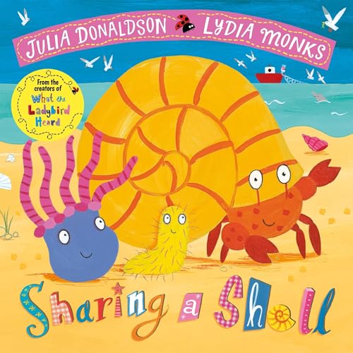 Sharing a Shell Audiolibro Por Julia Donaldson, Lydia Monks arte de portada