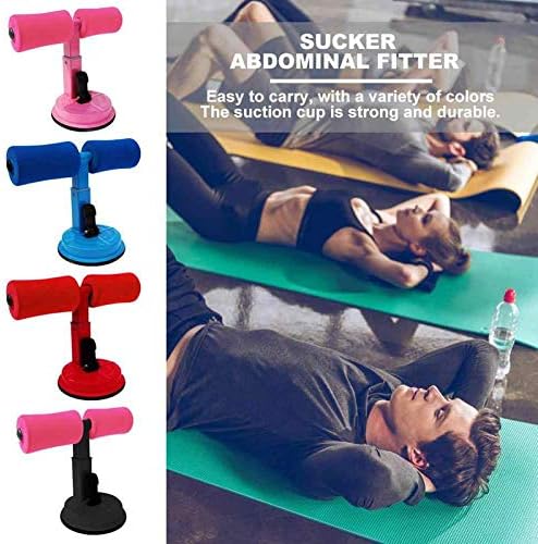 Fitness Equipment Sit-ups and Push-up Stand Situp Bar Stand Portable Self-Suction Bar Adjustable Sit Equipment Helper Bar Fitness Equipment Sit-ups and Push-ups Stand to Push up
