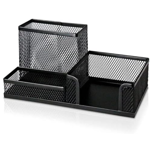 Organizador De Mesa Porta Caneta Lapis Escritório Aramado