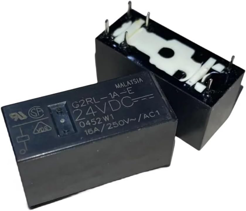 5PCS RELAY G2RL-1A-E 24VDC 16A 250V DIP-6PIN LLBOGRGGN