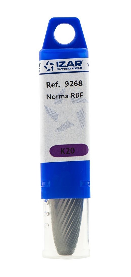 Izar 9268 - Fresa rotativa rbf 16x8mm diente 6