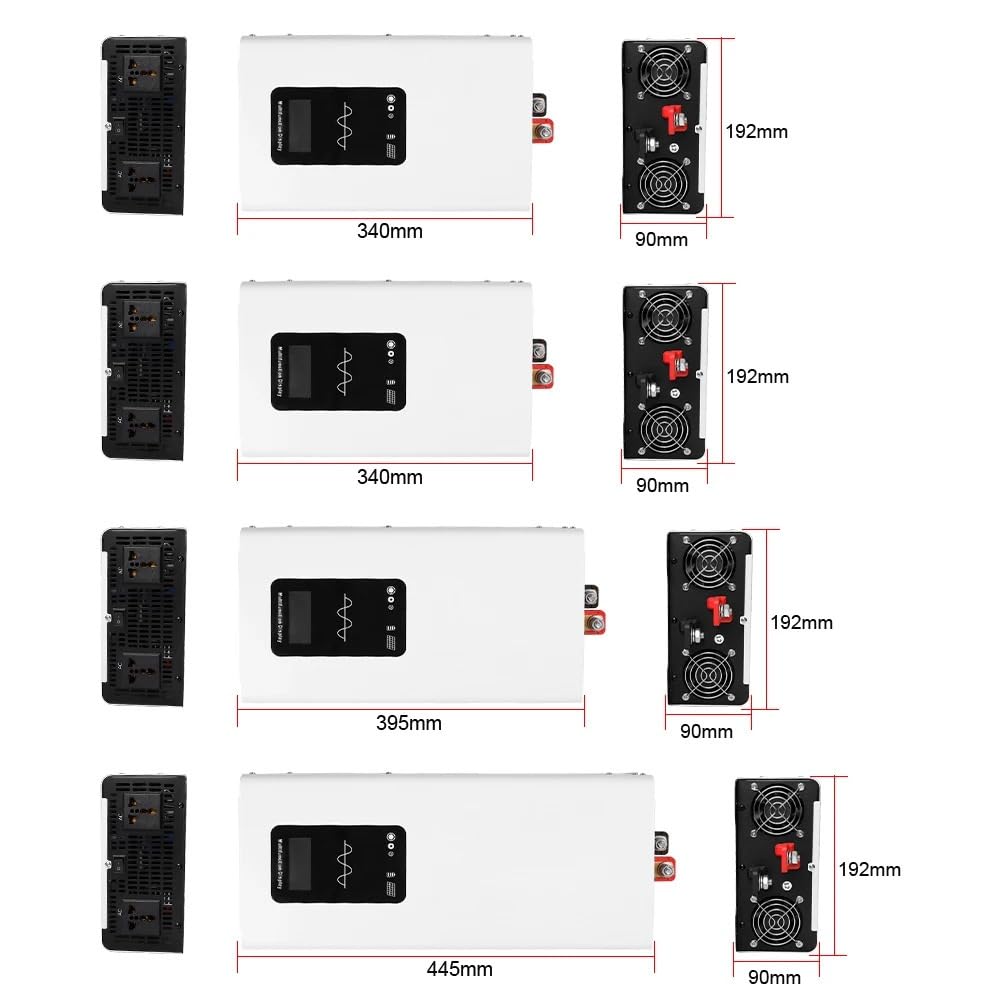 Mikroinwerter, Falownik czysty sinus 5000W 6000W 7000W DC do AC przenośna ładowarka Solar Off Grid Power Inverters(10000W)