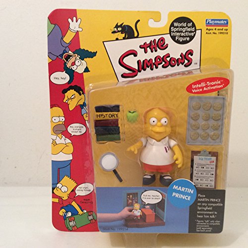 The Simpsons Series 5 Playmates Action Figure Martin Prince
