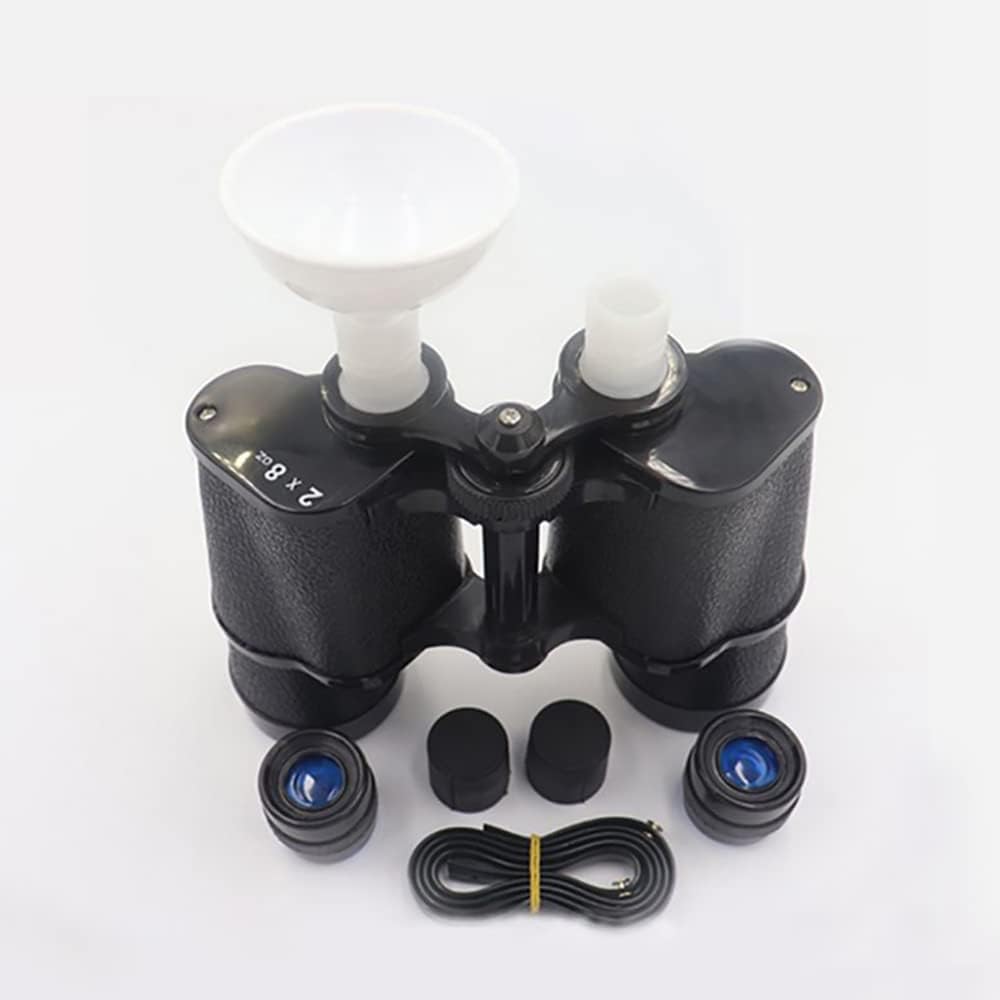 500ml/17oz Binoculars Telescope Hip Flask