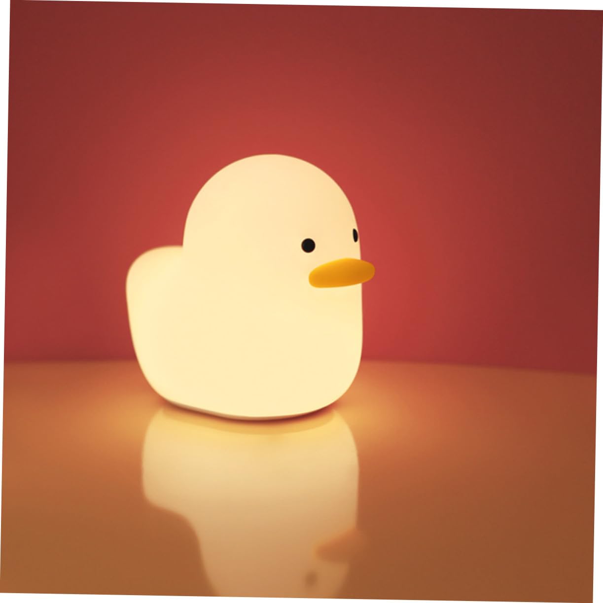 Lámpara Nocturna de Silicona Carga Usb, Diseño Cartoon, 3w