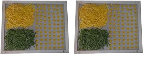 Elettro Center Art.390 Vassoio Asciuga Pasta, Legno, Beige (Confezione da 2)