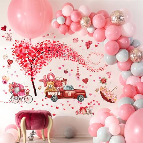 Set de 2 Vinilos Decorativos Día de San Valentín miniatura 7