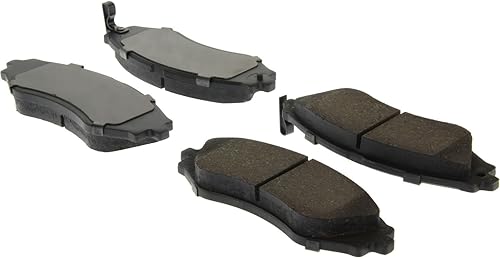 Front Disc Brake Pad Set Compatible With Chevrolet Aveo 2004 2005 2006 2007 2008 2009 2010 2011 2012 2013 2014 2015 2016 2017 2018 PC-712661