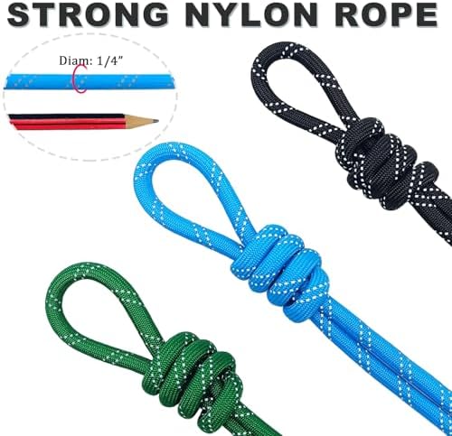 WYuZe 7FT Slip Lead Training Leash for Small Dogs No Pull Rope Dog Leash - 4