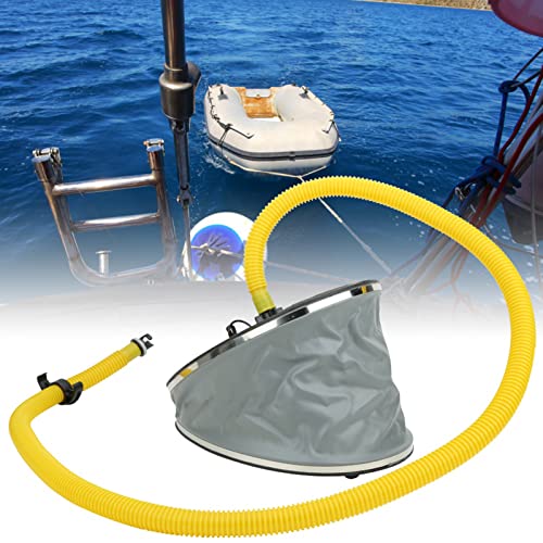 Pompe à pied de bateau portable pour gonfler rapidement un matelas de piscine