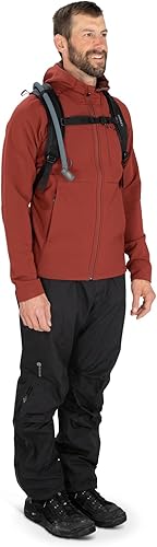 Miniatura 9 de Osprey Glade 5L Mochila de esquí y snowboard con depósito de agua hidráulico, color negro Negro -,Azul (Cascade Blue),Borgoña Moody