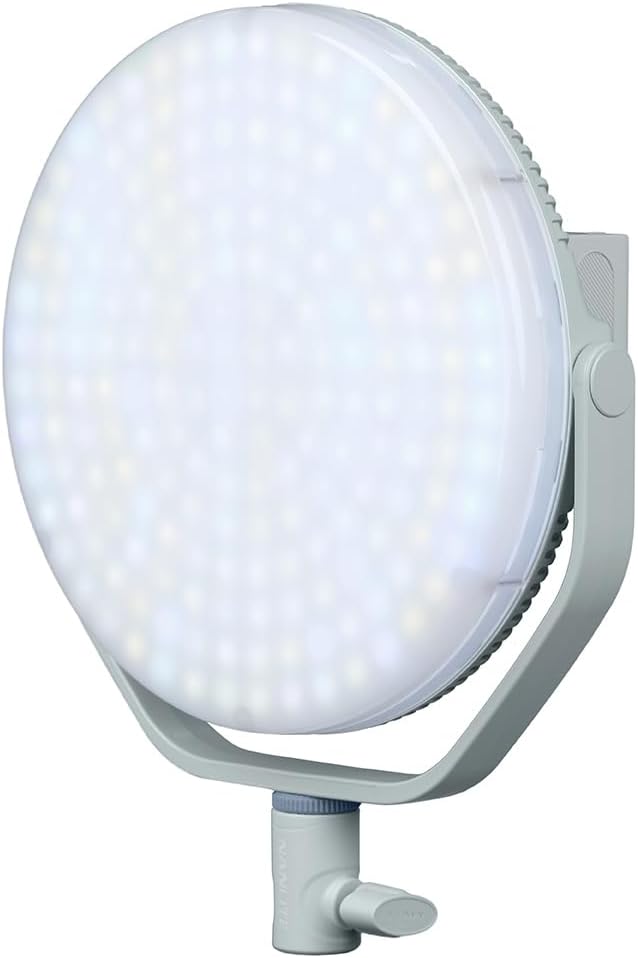 NanLite miro 60C 60W RGBW LED Round Panel Light, Mint Blue