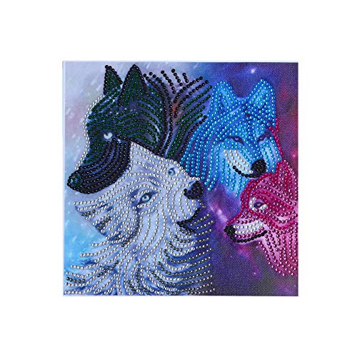 Leeofty DIY 5D Pintura Diamante Kits DIY Broca Pintura Diamante Needlework Pintura De Cristal Strass